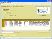 CAPA Facilitator™ Start screen